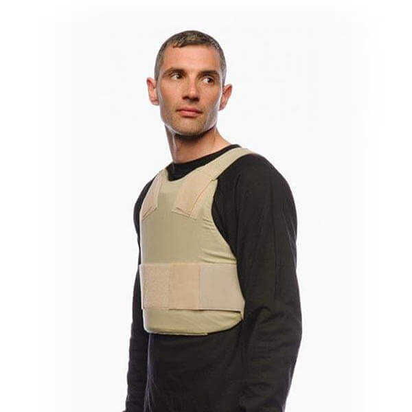 ANTI-STAB COVERT VEST flaps tucked in