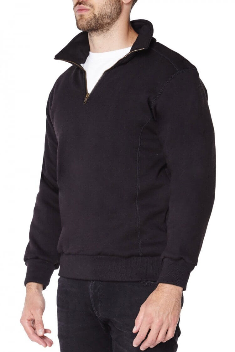 Spectra Zip Up Kevlar Lined Sweater front view