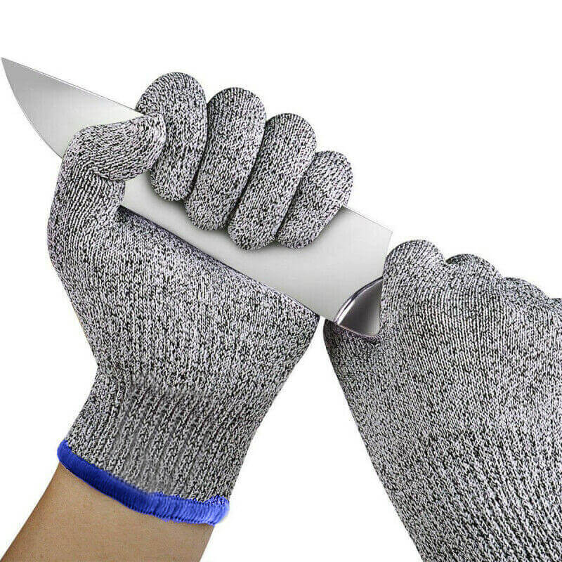 Cut/slash Resistant Safety Gloves with infused Stainless Steel Wire Mesh