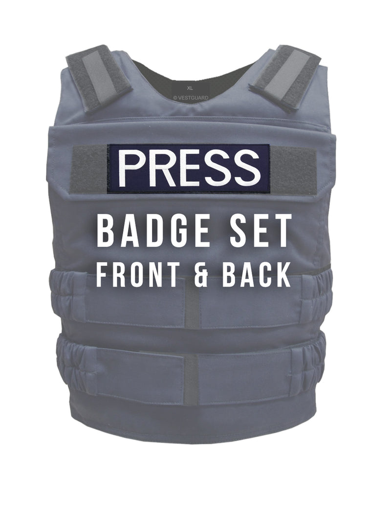 Body Armour Badge Sets (Front & Back)
