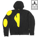 WH05DAT - STEALTH Armoured Motorcycle Hoodie - Zip Up