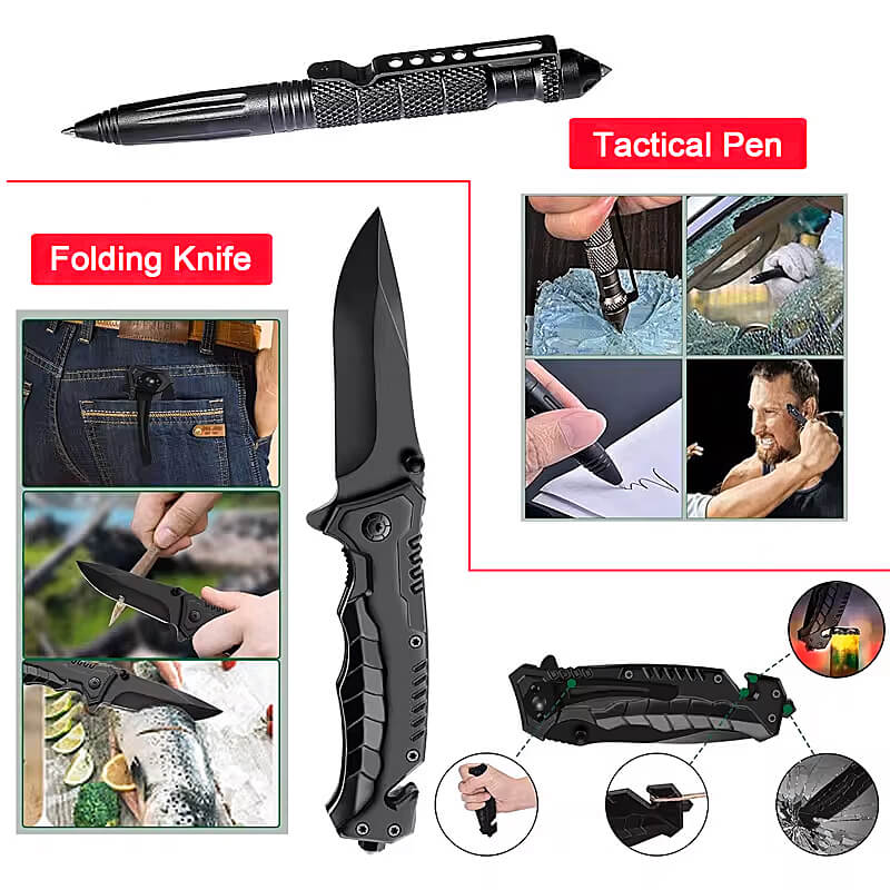 Fully Loaded Survival Kit survival knife