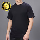 Titan-Depot-short sleeve tshirt in black-Features-2-Layers of protection - protective clothing from knives blades and sharp objects level 2