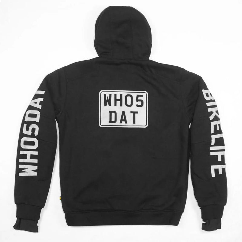 WH05DAT - REFLECTIVE Armoured Motorcycle Hoodie - Pullover