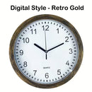 Premium Wall Clock with Hidden Safe Storage