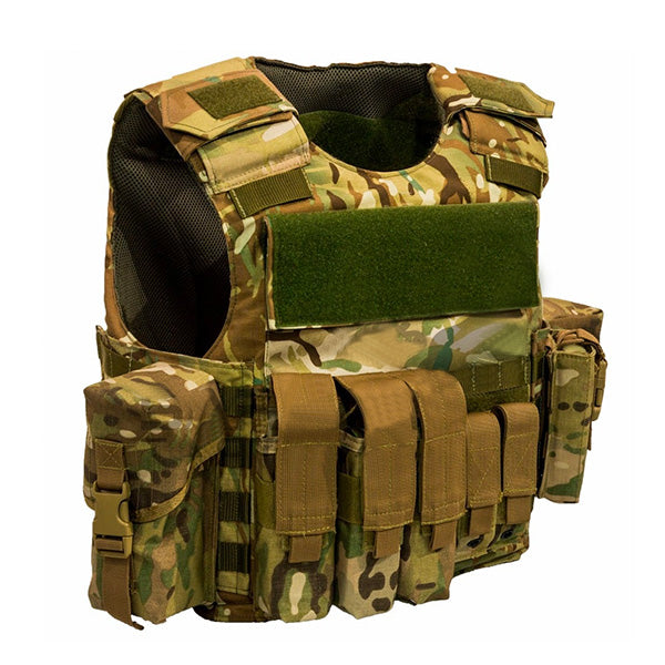 Tactical Plate Carrier Vest with Level 4 Protection