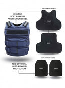 Covert Tactical Body Armour NIJ IIIA (3A) icon Main Img blue info graphic