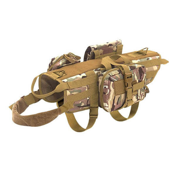Tactical Dog Training Molle Vest Harness