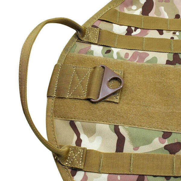 Titan Depot Tactical Dog Training Molle Vest Harness camo strap