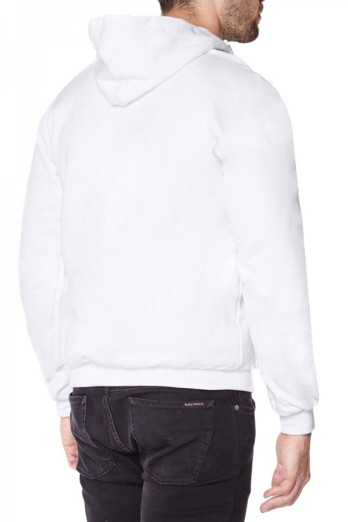 White hooded top hot sale