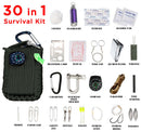 30 in 1 Survival Grenade - items included - black