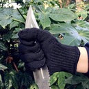 Cut/slash Resistant Safety Gloves with infused Stainless Steel Wire Mesh outside
