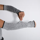 Cut/Slash Resistant Arm Sleeve Protection pinch to show stretch
