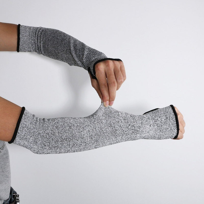 Heat Resistant Protective Arm Sleeves – Cut & Abrasion Protection – 44cm Safety Sleeves