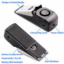 x2 Home Security Door Wedge Alarm main img back view