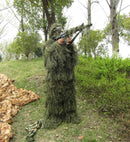 Hunting Ghillie Suit / Classic Airsoft Ghillie Suit in grass with gun