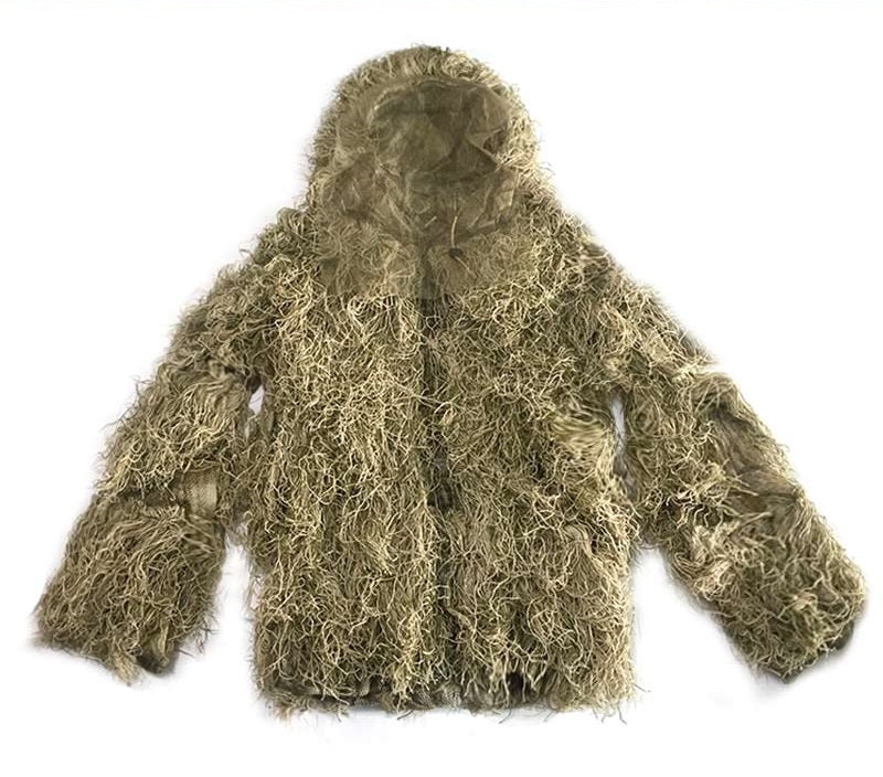 Hunting Ghillie Suit / Classic Airsoft Ghillie Suit in Green Grass Camouflage