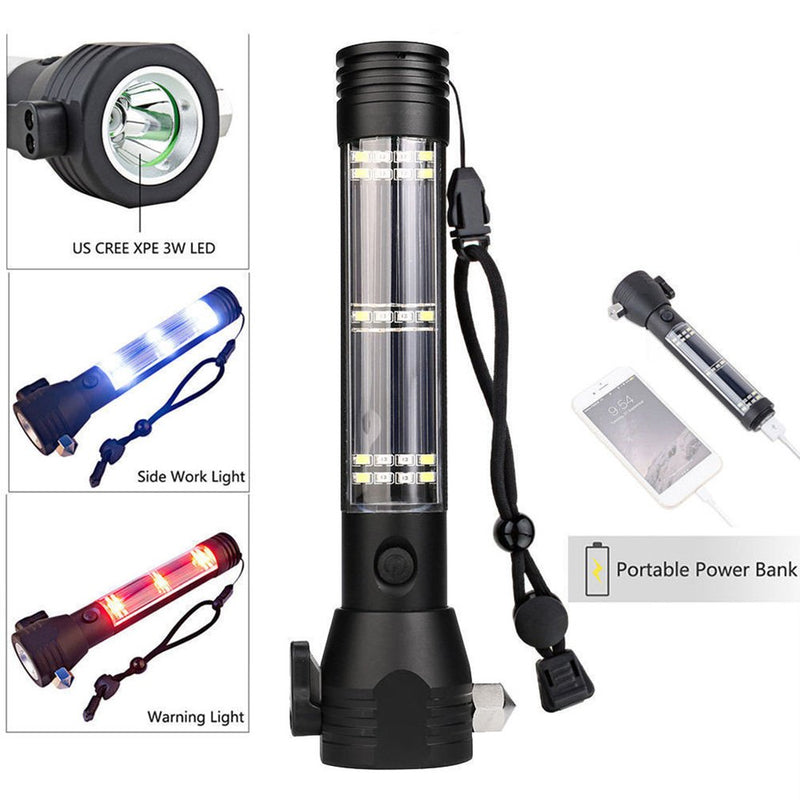 9 in 1 Life Saver LED Torch