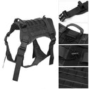 Service Dog Tactical Vest Harness With Molle System Gear features