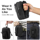 Tactical Waist Pack - Side Pouch main img  man wearing bag