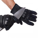 Level 5 Cut Resistance Protective Gloves With Knuckle Protection blade on top