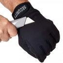 SECURITY GLOVES WITH LEVEL 5 CUT RESISTANCE PROTECTION (highest level) knife top view